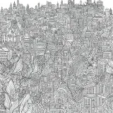 都市の風景画（大人向け）