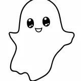 おばけの塗り絵
