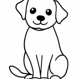 数字ぬりえ・いぬ（脳トレ）