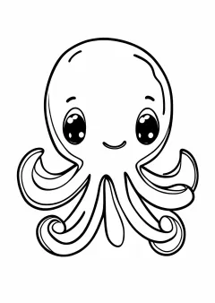 たこの塗り絵