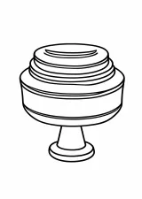 こまの塗り絵